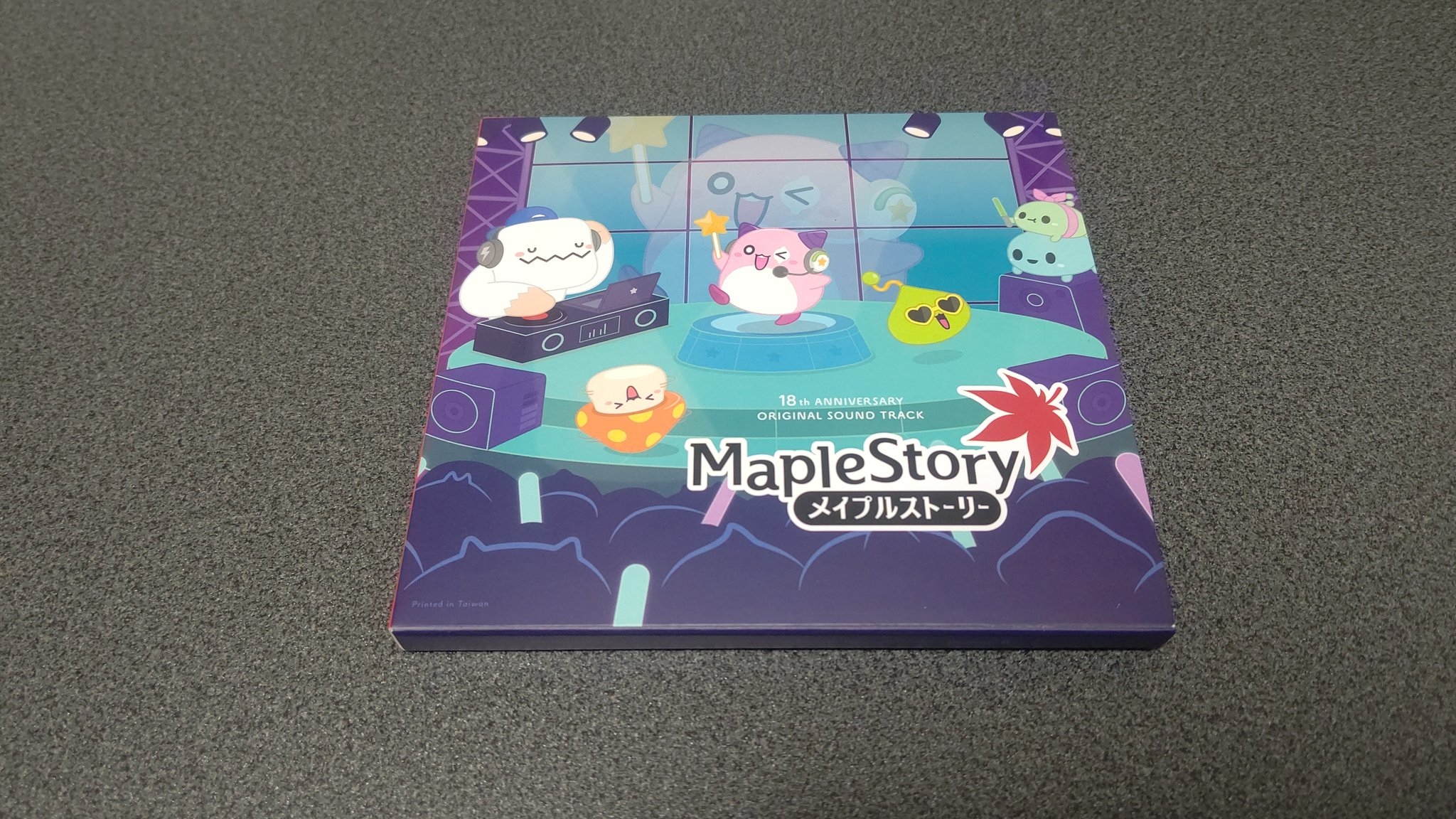 メイプルストーリー  MapleStory 18周年 オリジナルサウンドトラック Maple Story 18th Anniversary Soundtrack CD rare not for sale
